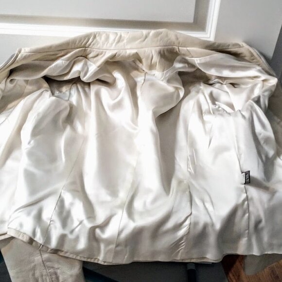 Shari's Place Leather Full Zip Jacket - Picture 4 of 6